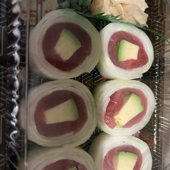 Junko Sushi - Tuna avocado Naruto Roll - Japanese Near Me - Astoria, New York