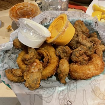 Crafty Crab The Falls - Fried Oyster Basket - Seafood Near Me - Miami, Florida