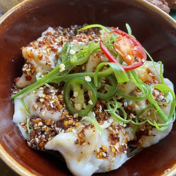 Dumpling Time - Chili pork dumplings - Asian Fusion Near Me - San Jose, California Dumpling Time - Chili pork dumplings - Asian Fusion Near Me - San Jose, California