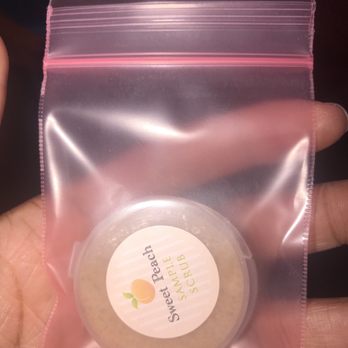 Sweet Peach Wax & Sugaring Studio - Sample scrub provided by owner. P.S. this doesn't come with your appointment but it appears I must've needed it lol - Sugaring Near Me - Atlanta, Georgia Sweet Peach Wax & Sugaring Studio - Sample scrub provided by owner. P.S. this doesn't come with your appointment but it appears I must've needed it lol - Sugaring Near Me - Atlanta, Georgia