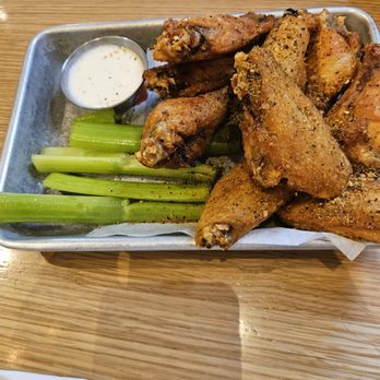 BJ's Restaurant & Brewhouse - Chicken wings, lemon pepper - Pizza Near Me - Brea, California