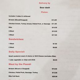 Menu Menu