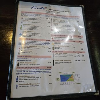 Kobe Teppanyaki & Sushi - Drink menu - Japanese Near Me - Lincoln, California Kobe Teppanyaki & Sushi - Drink menu - Japanese Near Me - Lincoln, California