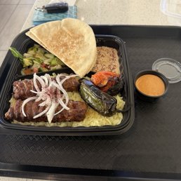Beef Kabob Plate