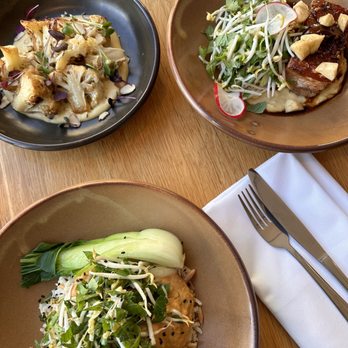 Giraffe - Cauliflower, fish of the day, and pork belly - New Zealand Near Me - Auckland, AUK