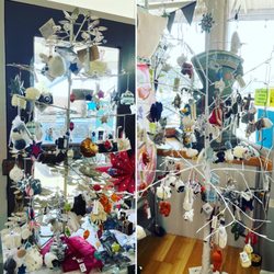 Scio Hardware and Mercantile - Variety of wool and glass ornaments/animals/cool things