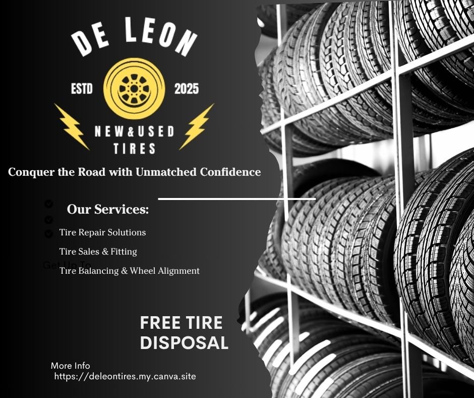 De Leon New And Used Tires