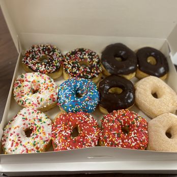 Southern Maid Donuts - a box of assorted donuts - Donuts Near Me - Stafford, Texas Southern Maid Donuts - a box of assorted donuts - Donuts Near Me - Stafford, Texas