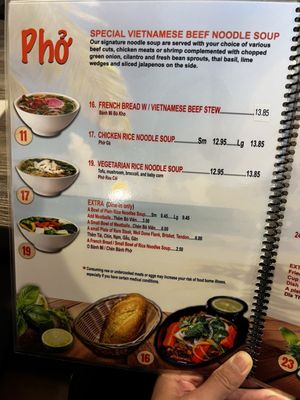 Menu photo 6 Pho 7 Cow National City, CA