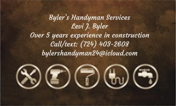 Byler’s Handyman Services Logo