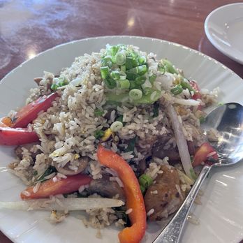 Mama Surang's Thai Kitchen - Crispy pork Basil Fried Rice - Thai Near Me - Las Vegas, Nevada
