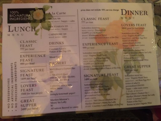 Menu photo 7 Van Gogh is Bipolar Quezon City, NCR