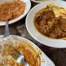 Butter Chicken and Garlic Chicken Butter Chicken and Garlic Chicken
