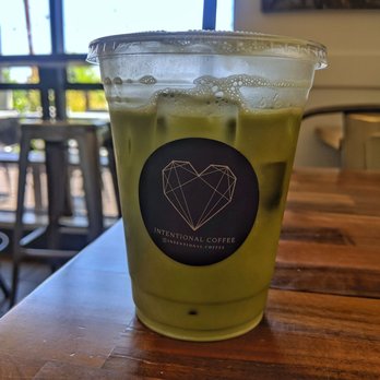 Intentional Coffee - Matcha latte - Coffee & Tea Near Me - Fullerton, California Intentional Coffee - Matcha latte - Coffee & Tea Near Me - Fullerton, California