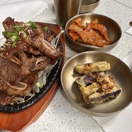 Galbi and some banchan