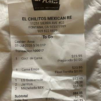 El Chilitos Mexican Restaurant - The prices are ridiculous. Where the loncheras at when you need them?! - Mexican Near Me - Fontana, California El Chilitos Mexican Restaurant - The prices are ridiculous. Where the loncheras at when you need them?! - Mexican Near Me - Fontana, California