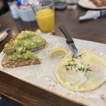 First Watch - Avocado Toast + 2 Eggs Sunny Side Up - Breakfast & Brunch Near Me - Oak Creek, Wisconsin
