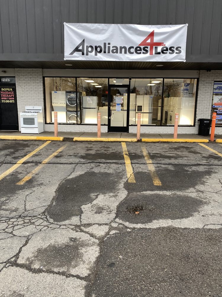 APPLIANCE 4 LESS Updated September 2024 21741 Eight Mile Rd, Detroit, Michigan Appliances