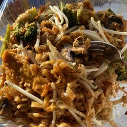 tofu vegetable Pad Thai tofu vegetable Pad Thai