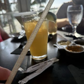 Crow's Nest Restaurant & Marina - The straw was very airy. Never had one that allowed so much air in while using it. It sprayed my shirt some as I used it.  Use caution. - Seafood Near Me - Venice, Florida