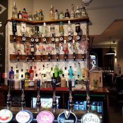 The Grove - #thewall, an ever changing wall of gin!!!! Some good ones on there now