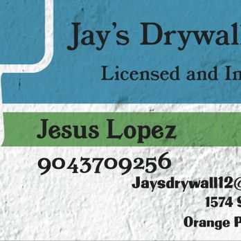 Jay's Drywall - Call today for a no hassle free quote - Drywall Installation & Repair Near Me - Orange Park, Florida