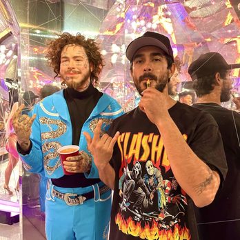 Hollywood Wax Museum - Post Malone & big fan - Museums Near Me - Los Angeles, California Hollywood Wax Museum - Post Malone & big fan - Museums Near Me - Los Angeles, California