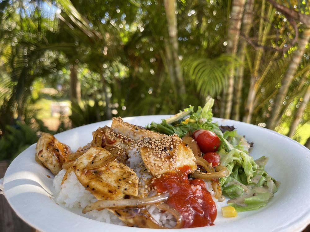 Food from Aji Limo Truck