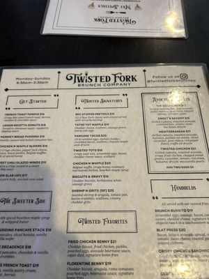 Menu photo 1 Twisted Fork Brunch Company Bellmore, NY