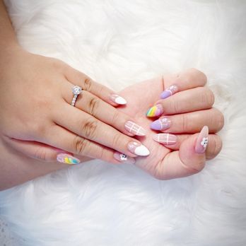 Vina Nails and Spa - Fill by Vina, design by Mia - Nail Salons Near Me - Irvine, California Vina Nails and Spa - Fill by Vina, design by Mia - Nail Salons Near Me - Irvine, California