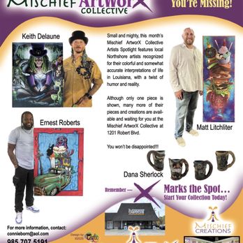 Mardi Gras MisChief Creations - Art Galleries Near Me - Slidell, Louisiana Mardi Gras MisChief Creations - Art Galleries Near Me - Slidell, Louisiana