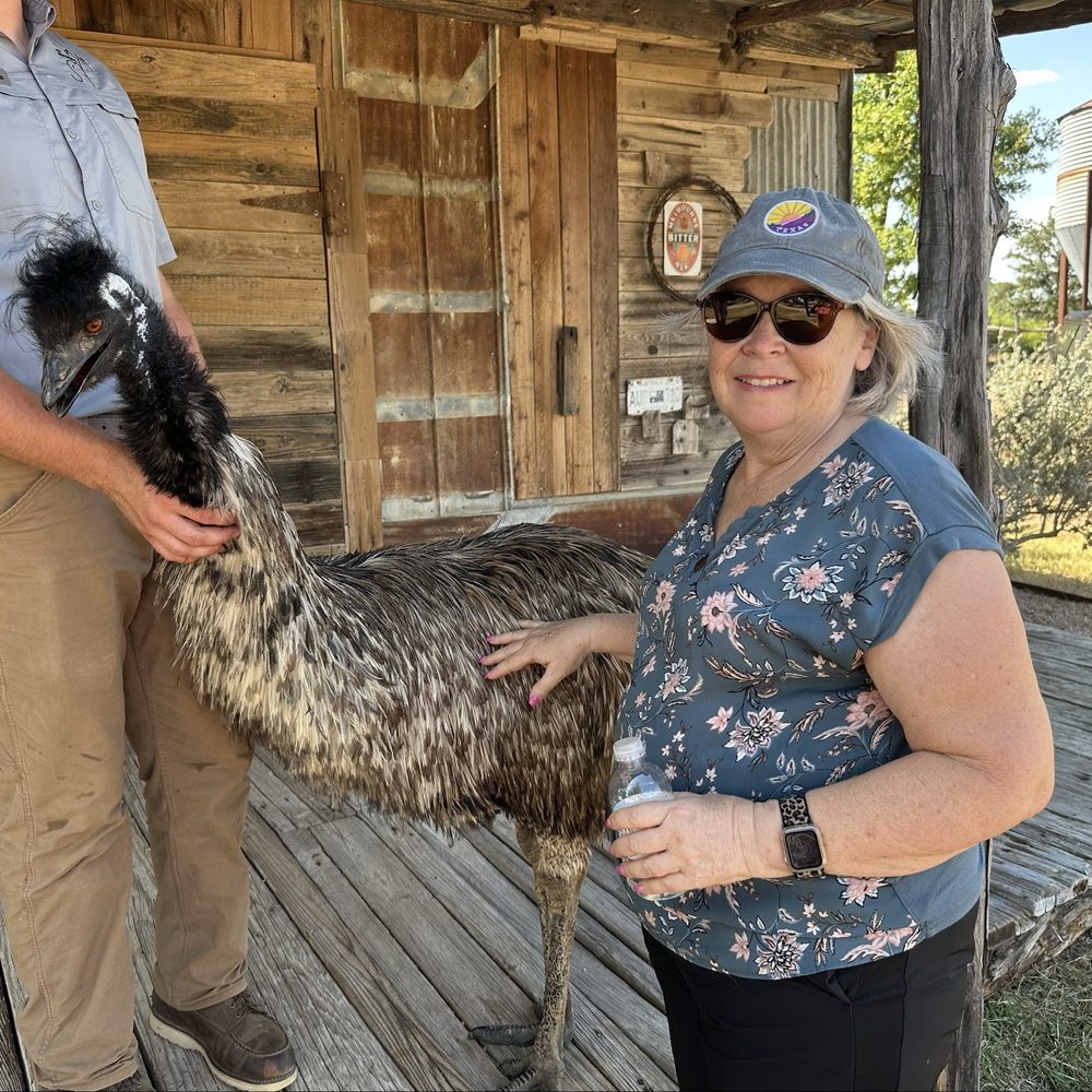 The Preserve - Petting an Emu - Zoos Near Me - Fredericksburg, Texas The Preserve - Petting an Emu - Zoos Near Me - Fredericksburg, Texas