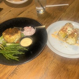 (1) Single Crabcake Entree Mexican Street Corn (1) Single Crabcake Entree Mexican Street Corn