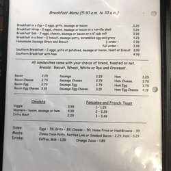 Subs And More - Menu