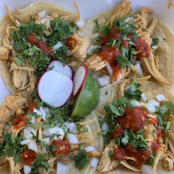 Taqueria Mazatlan - Chicken Taco plate - Food Trucks Near Me Taqueria Mazatlan - Chicken Taco plate - Food Trucks Near Me