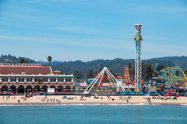 Santa Cruz Beach Boardwalk by null