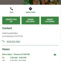 Posted hours on subway.com
