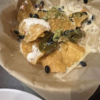 Bohemian Bull - Delicious JR Nachos what's left of it! - American Near Me - Grapevine, Texas