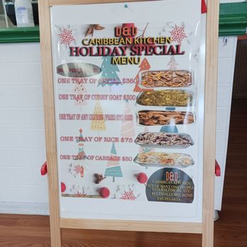 D&D Caribbean Kitchen - Holiday menu - Caribbean Near Me - Beltsville, Maryland