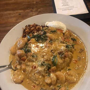 The Trading Post - Shrimp and Grits! Heaven on a plate! - Southern Near Me - Emerald Isle, North Carolina