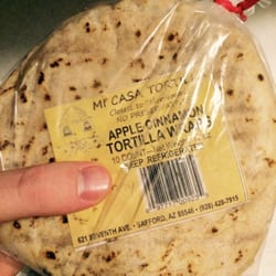 Mi Casa Tortilla Factory - Try their Apple cinnamon tortillas! So good!
