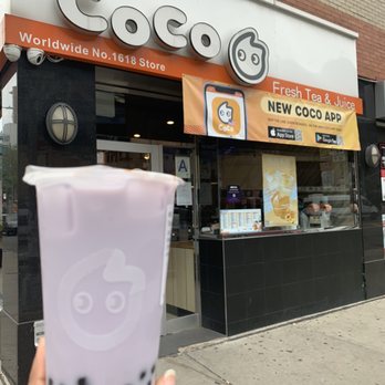 Coco Fresh Tea & Juice - Taro Milk Tea - Bubble Tea Near Me - New York, New York