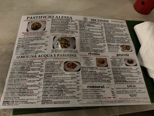 Menu photo 2 Alessa Laguna Beach, CA