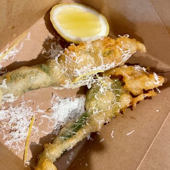 LUCA - Squash blossoms appetizer - Italian Near Me - Lancaster, Pennsylvania LUCA - Squash blossoms appetizer - Italian Near Me - Lancaster, Pennsylvania