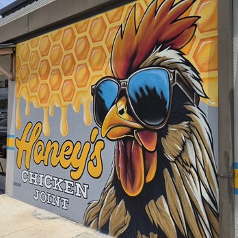 Honey’s Chicken Joint - Sign - Chicken Shop Near Me - San Antonio, Texas Honey’s Chicken Joint - Sign - Chicken Shop Near Me - San Antonio, Texas