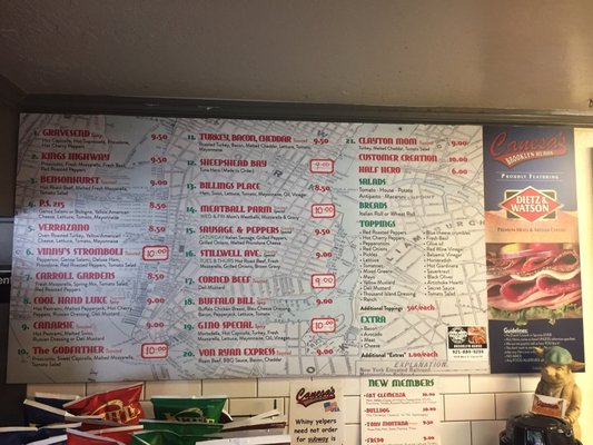 Menu photo 8 Canesa's Brooklyn Heros Clayton, CA Menu photo 8 Canesa's Brooklyn Heros Clayton, CA