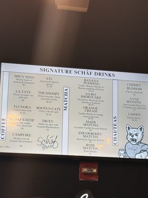 Menu photo 2 Schaf Shop Atlanta, GA