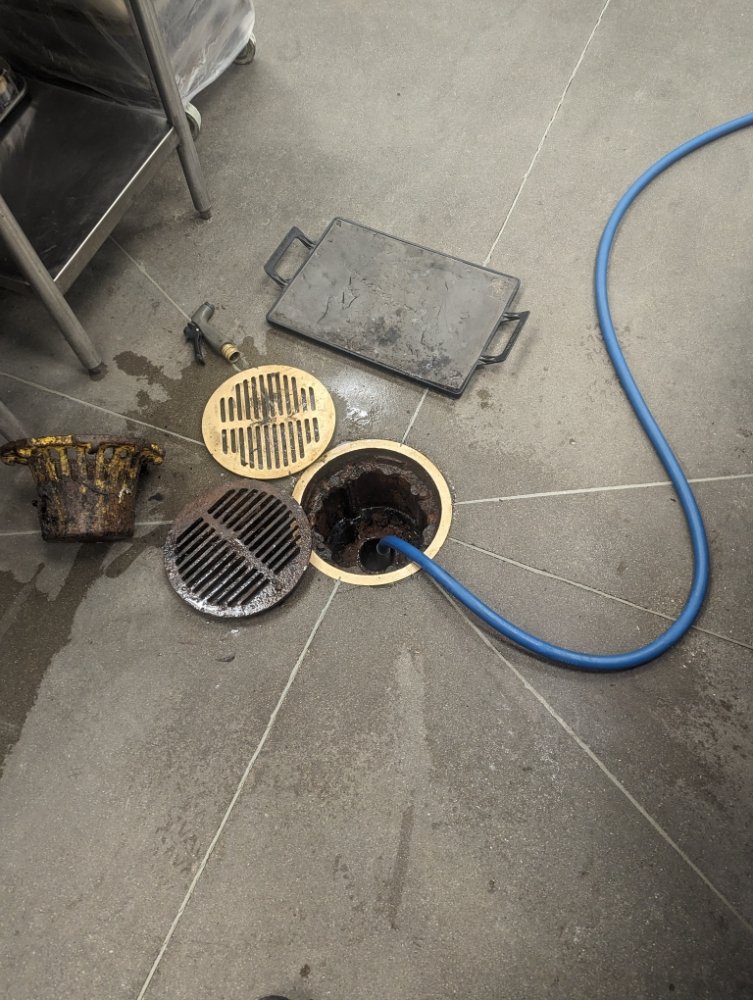 Slide of Main Drain Service