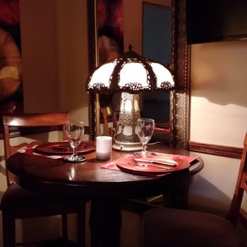 The Choice Something Special By Lillian - a table with a lamp and place settings - American Near Me - Saint Louis, Missouri