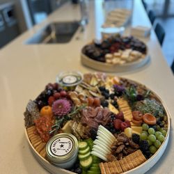 The Austin Epicure - Cheese, meat, cracker, fruit charcuterie, board- freaking fabulous